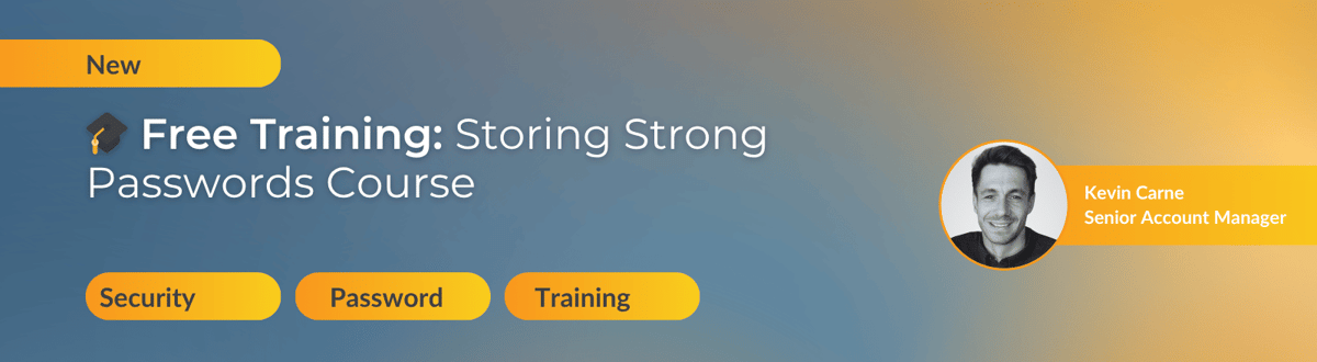 Free Training Storing Strong Passwords Course